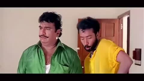 Jagathy and Harisree Ashokan — doorway conversation